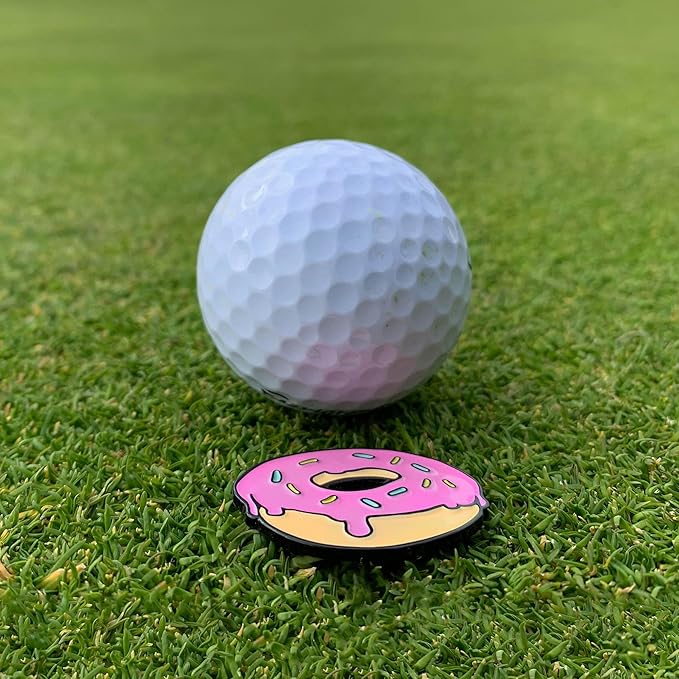Kolorspun Golf Ball Marker with Magnetic Hat Clip