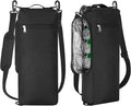 Golf Cooler Bag for Men Women, Small Soft Insulated Beer Cooler Holds 6 Pack of Cans or Two Wine Bottles, Portable Golf Accessories Cooler Sleeve for Camping Picnic Beach Outdoor