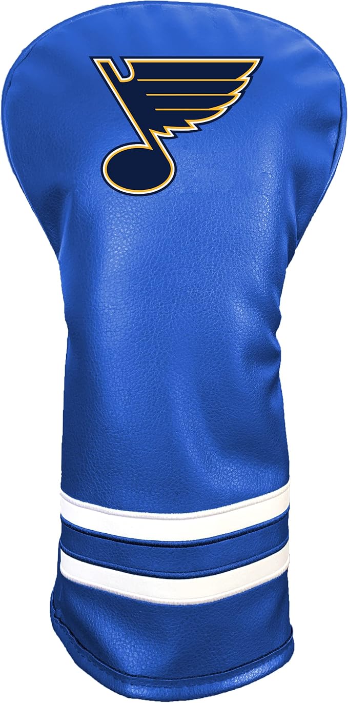 Team Golf NHL Vintage Driver Golf Club Headcover (Printed), Form Fitting Design, Retro Design with Fleece Lining for Extra Club Protection