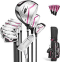 Women's Complete Golf Club Set with Golf Stand Bag Right-Handed 7/10/11 Clubs
