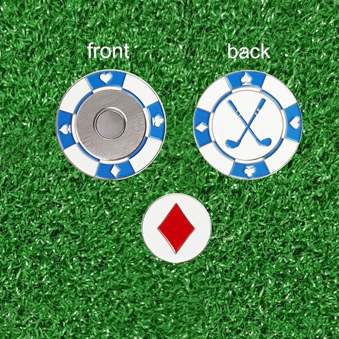 Golf Ball Marker Golf Poker Chips Gifts Sets