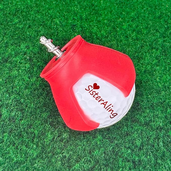 3-Prong Golf Ball Retriever Grabber Pick Up,Back Saver Claw Put On Putter Grip,Suction Cup Ball Grabber,Sucker for Golf Screws Tool