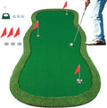 Golf Putting Green, Large Golf Putting Mat for Indoor Outdoor, Professional Practice Training Greens Mat