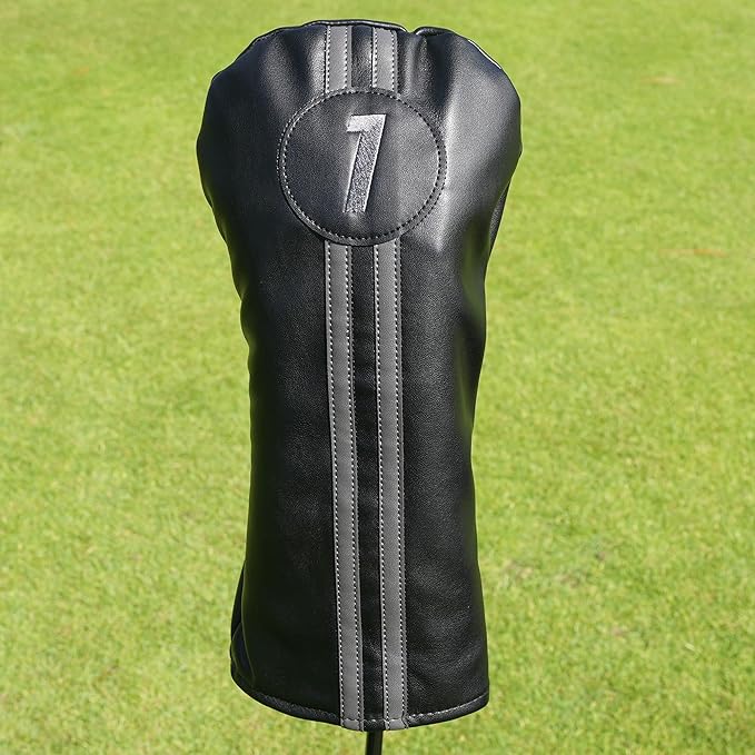 Single Headcover, Easy Slip-On Easy-Off Golf Club Head Cover, Fleece Lined Interior, Water Resistant and Durable Shell, Individual Retail Pack