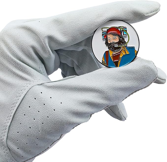 Golf Ball Marker with Magnetic Hat Clip - Funny Golf Gift
