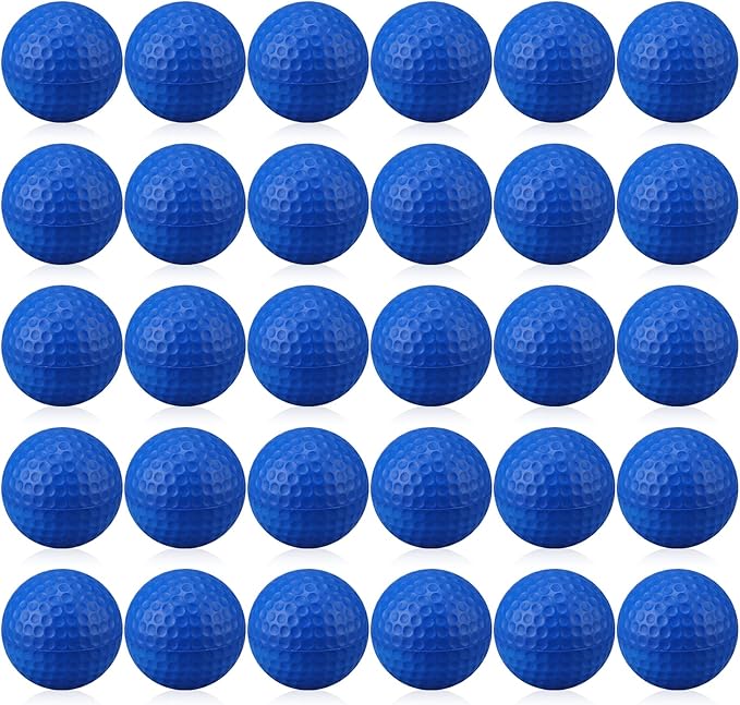 30 Pcs Foam Golf Practice Balls Soft Foam Balls for Golf Practice Realistic Feel and Flight Sport Training