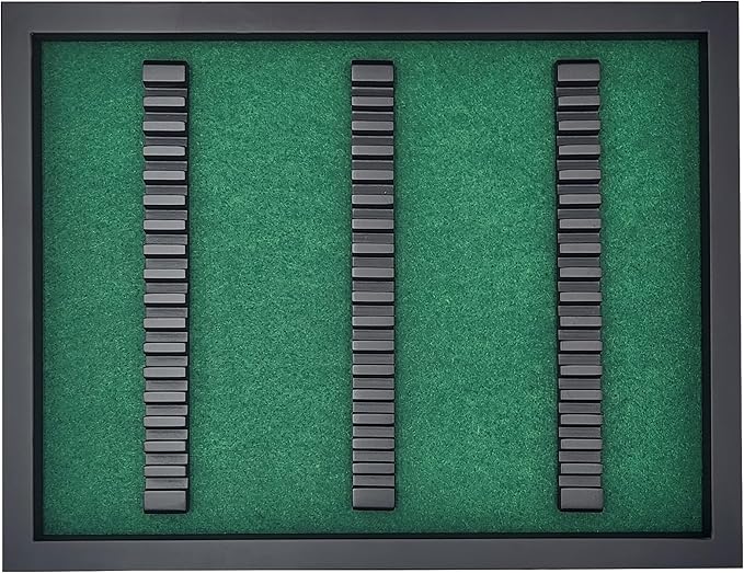 18hills Premium Wood Golf Pencil Case Holder Display - Holds 51 Pencils - Perfect Golf Gift