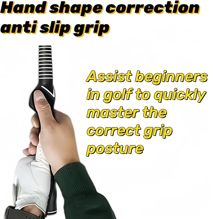 Golf Swing Trainer, Portable Collapsible Trainer, Improve Swing Posture, Golf Grip Trainer, Essential Swing Posture Corrector for Beginners