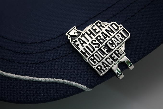 Funny Golf Ball Marker + Premium Magnetic Hat Clip | Unique Gift for Men & Women Golfers | Hilarious Golf Accessory for Any Golfer | NEW Designs!