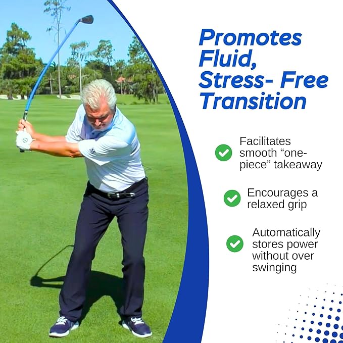 Lag Shot XL 7 Iron Swing Trainer for Taller Men – Longer, Flexible Shaft Designed for Height & Strength | Groove Tempo, Lag & Timing | Build a Whippy, Powerful Swing for Better Distance & Accuracy