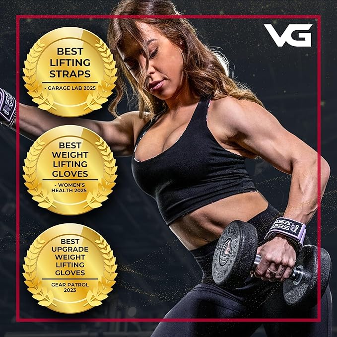 Versa Gripps® Fit Pro, Made in the USA, Wrist Straps for Female Athlete, the Best Training Accessory