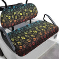 Golf Cart Seat Covers, Universal Fit & Nonskid Bottom Fits for Club Car 2 Person Seats Golf Carts