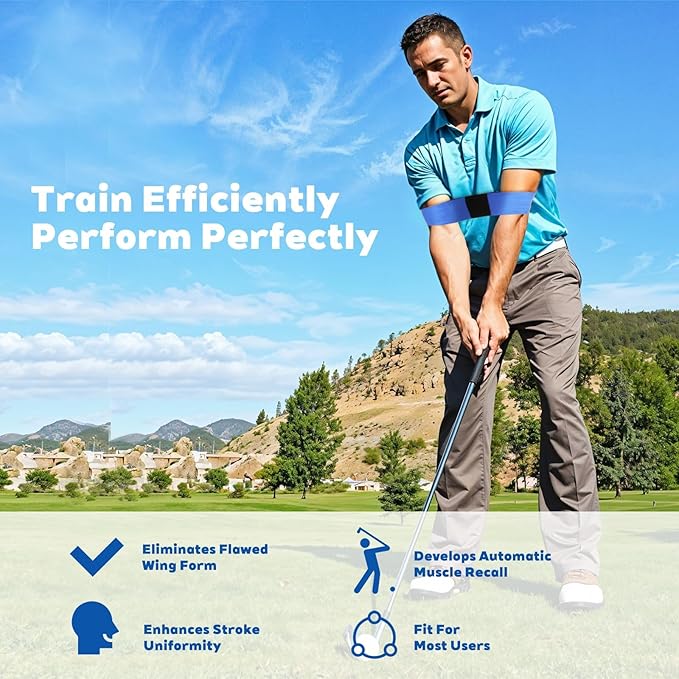 3 Pack Golf Grip Trainer,Golf Training Aid, Golf Grip Kit, Golf Club Grips, Grip Trainer Golf Club,Training Correct Hand Position and Arm Posture