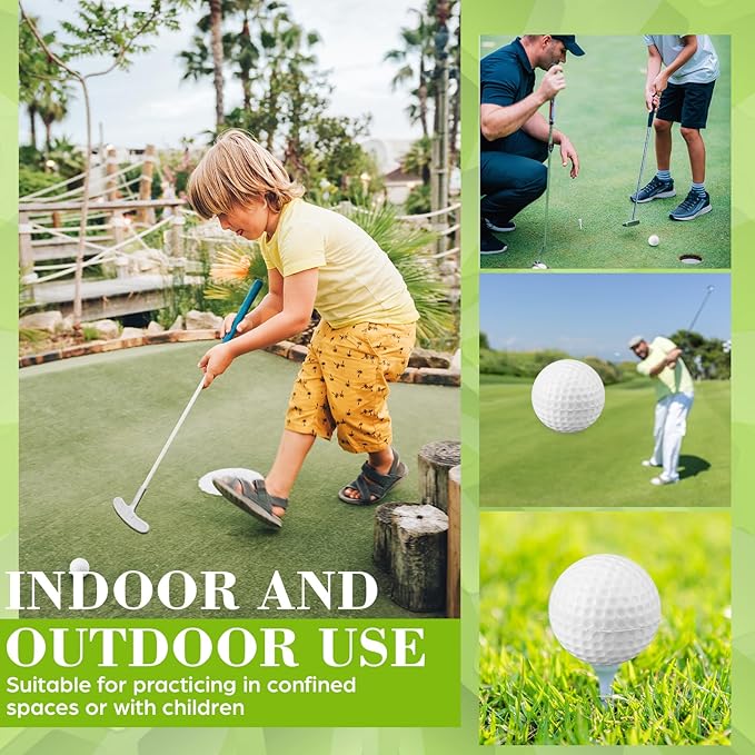 30 Pcs Foam Golf Practice Balls Soft Foam Balls for Golf Practice Realistic Feel and Flight Sport Training