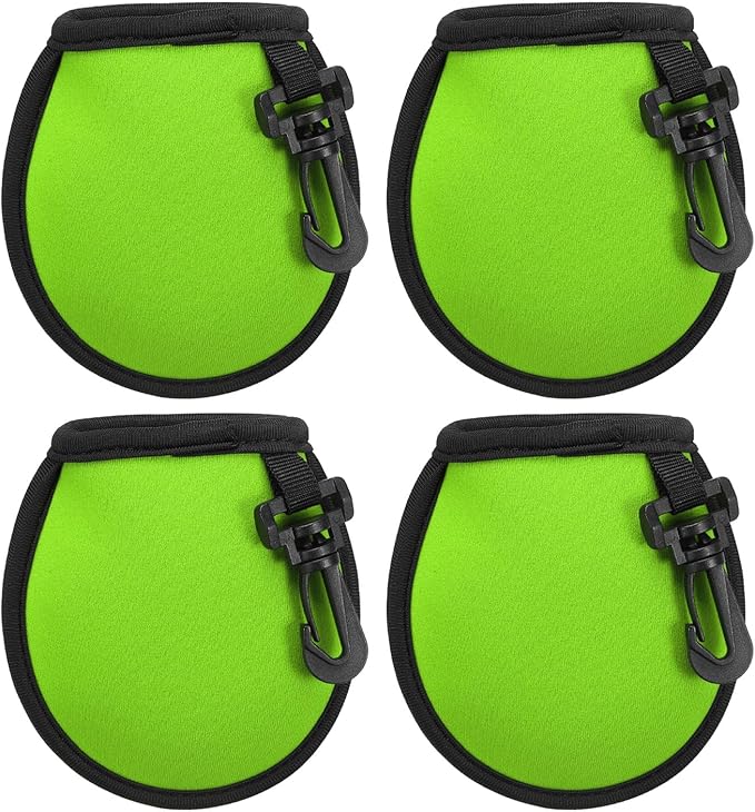 PATIKIL Golf Ball Washer Pouch, Portable Golf Balls Cleaner Pocket Bag with Hanging Clip for Men Golf