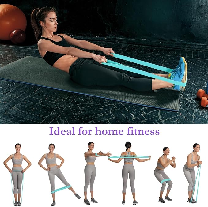 8 Pcs Resistance Bands Pull up Bands Pull up Assistance Bands Exercise Workout Bands for Working Out Muscle Training Physical Therapy Muscle Training Men and Women