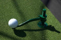 Golf Tee for Mat, Rotating Golf Tee, Adjustable Height with Flexible Arm for Driving Range, Backyard, Garage. Indoor-Outdoor. Made in USA