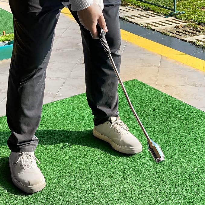 Golf Swing Trainer Aid, Golf Grip Trainer for Warm-up, Swing Tempo Training - Weighted Golf Club for Indoor Practice, Right-Handed Chipping Hitting Golf Accessories