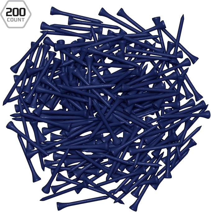 Izzo Wood Golf Tees (200 Pack)