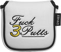 ZZHAO Golf Putter Cover - Funny Magnetic Mallet Putter Cover - Fits Most Mallet Putters - Golf Gifts for Dad - 5.5 x 4.7 x 1.2 Inches