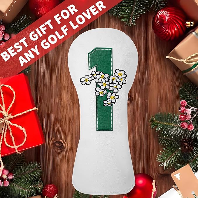 Premium Golf Club Head Cover - Fits Most Clubs, Heavy-Duty Construction, Protects Against Scratches and Damage, Specifically Designed for Hybrid and Fairway Woods.