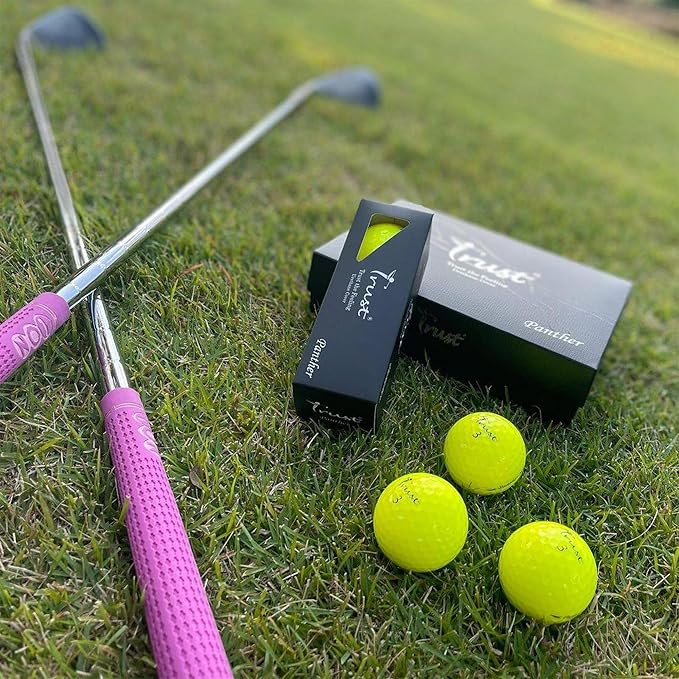 Trust Panther,Extra Thin Urethane Cover with Max COR Big Core,Soft & Elasticity Feel, Green Side Control with Distance