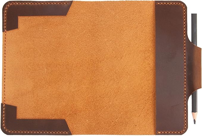 Personalized Leather Golf Scorecard Holder Cover, Handmade Yardage Book Cover Holder With Pencil Holder, Custom Leather Yardage Book Cover Holder, Golf Gift