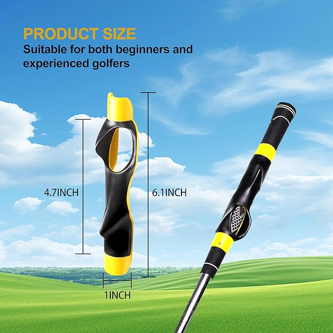 grip trainer golf, golf grip trainer, golf grip trainer right hand for Improving Hand Posture, Helps Train Proper Hand Posture（2P）