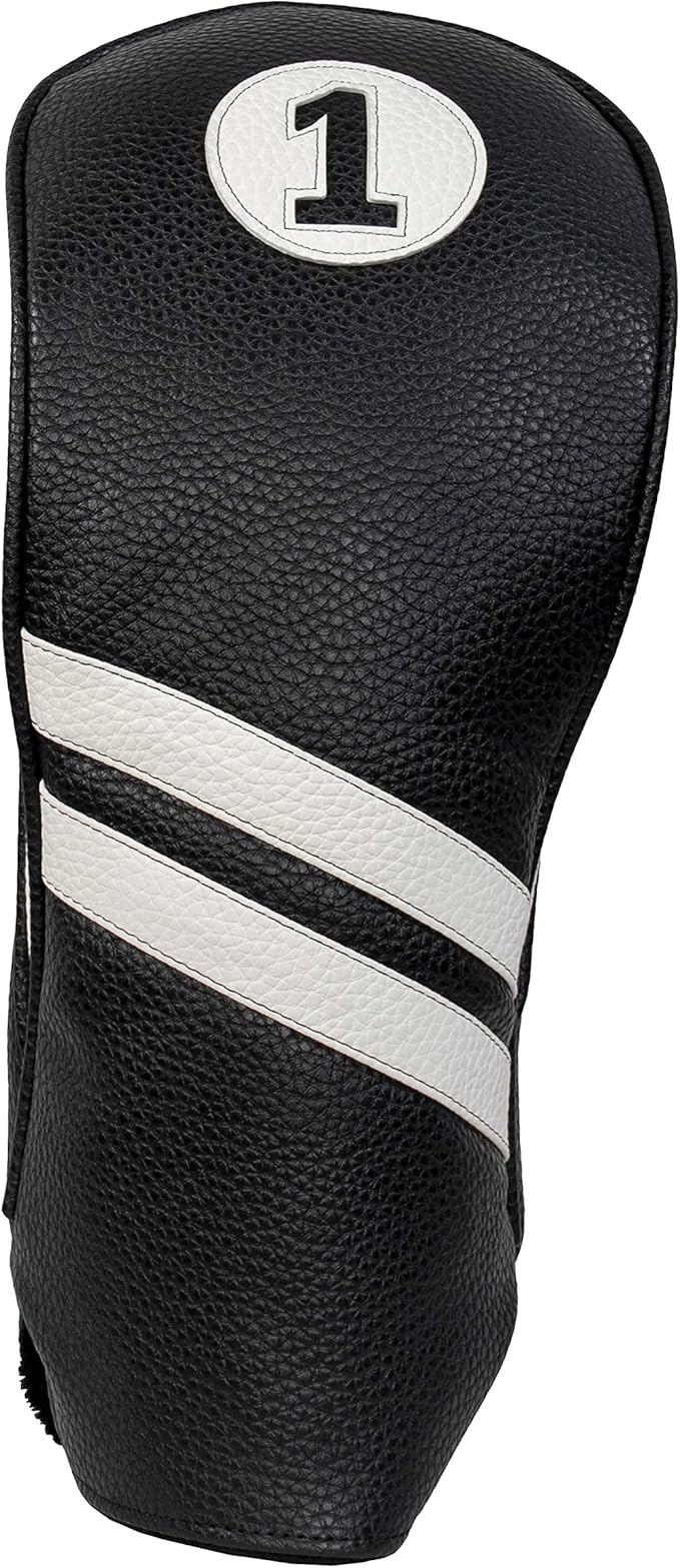 ProActive Sports Vintage Golf Club Head Covers | Classic Leather Look