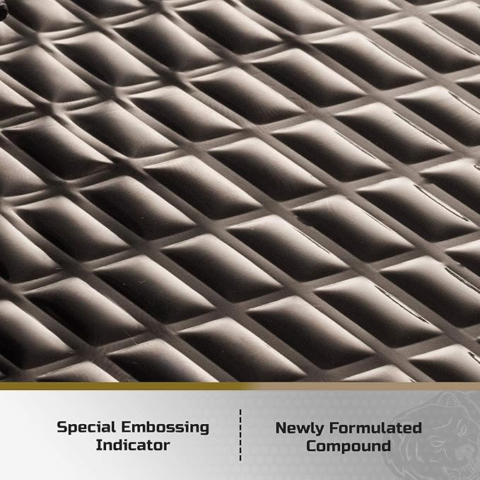 Siless Black 80 mil (2mm) 36 sqft Car Sound Deadening mat - Butyl Automotive Sound Deadener - Noise Insulation and Vibration Dampening Material (36 sqft)