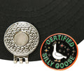 Funny Certified Goose Golf Ball Marker, Unique Magnetic Hat Clip for Golfers, Cool Golf Accessories for Men Women Golf Lovers