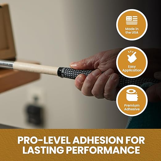 Brampton Golf Grip Tape Roll, Premium Solvent-Activated Double Sided Adhesive for Golf Club Regripping, 48mm x 36 Yards