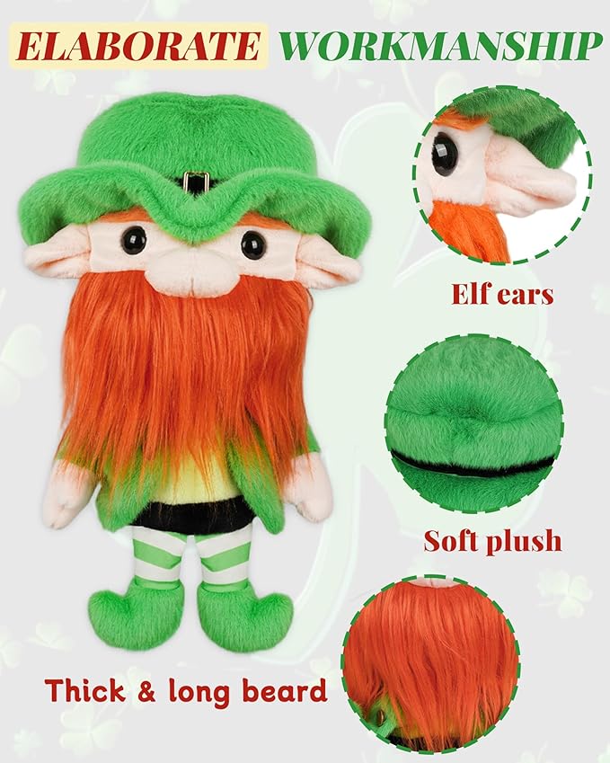 Big Teeth Funny Plush Driver Headcover Animal, Groundhog Gopher Penguin Driver Head Cover for 460cc Club, Sloth Leprechaun Crocodile Golf Head Covers for Woods and Driver Protector