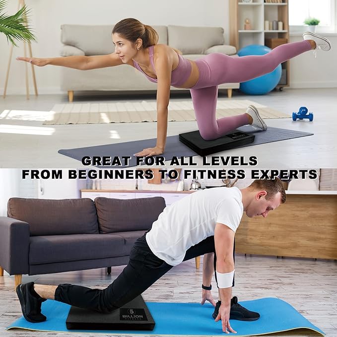 Foam Balance Pad,5BILLION Stability Pad for Physical Therapy,Non-Slip Exercise Balance Pad for Balance workouts,Yoga Knee Pad for Gym Fitness Stretching Pilate