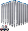 Rubber Golf Grips 13 Pack, Concise Fashion Design, Non-slip, Choose from 13 Grips Set or 13 Grips with Regripping Kit, Standard/Mid/Jumbo Size, 5 Colors Available, RG02 Golf Club Grips