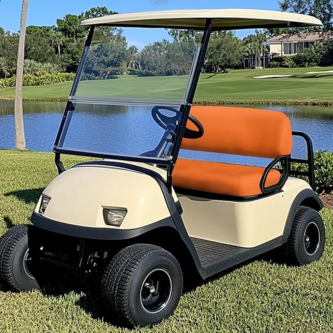 Fashion Print Golf Cart Seat Covers 2 Passenger Golf Cart Backrest Cover Golf Cart Seat Towel Gift for Friends