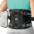 Back Brace for Lower Back for Women Men, Elastic Back Support Belt with 8 Stays for Lifting at Work, Breathable Soft Lumbar Support, Blue XXL