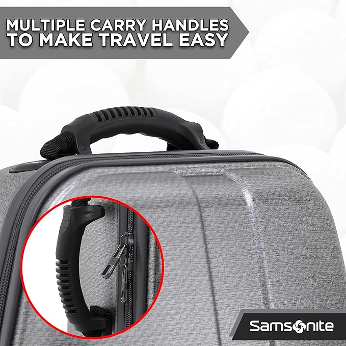 Samsonite Tour Classic Golf Hard Case Golf Travel Bag, Lightweight & Durable ABS Shell, 360 Degree Multi-Directional Wheels