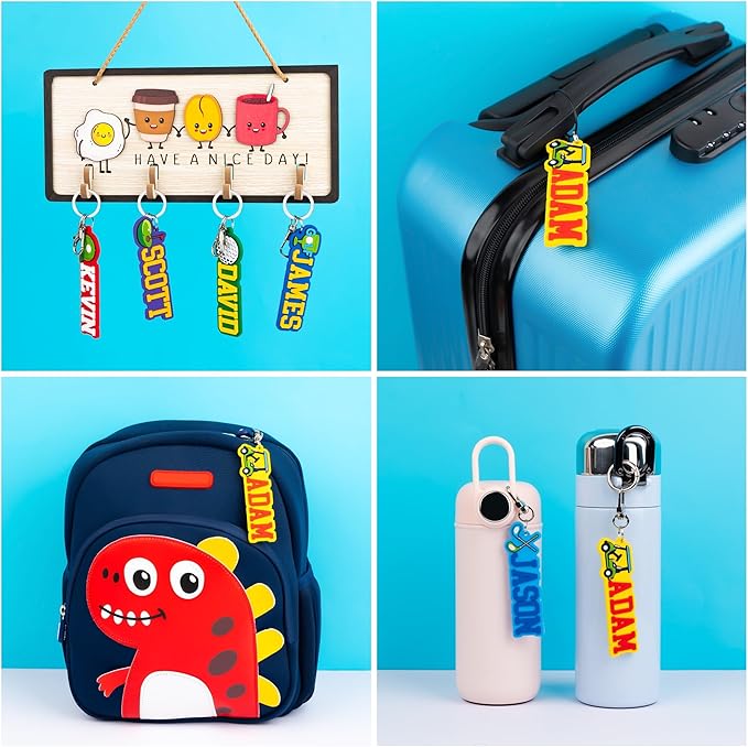 Personalized Sports Golf Keychain – Custom Name Tag, Bag Tag, Luggage Tag – Gift for Kids, Coaches, Teams