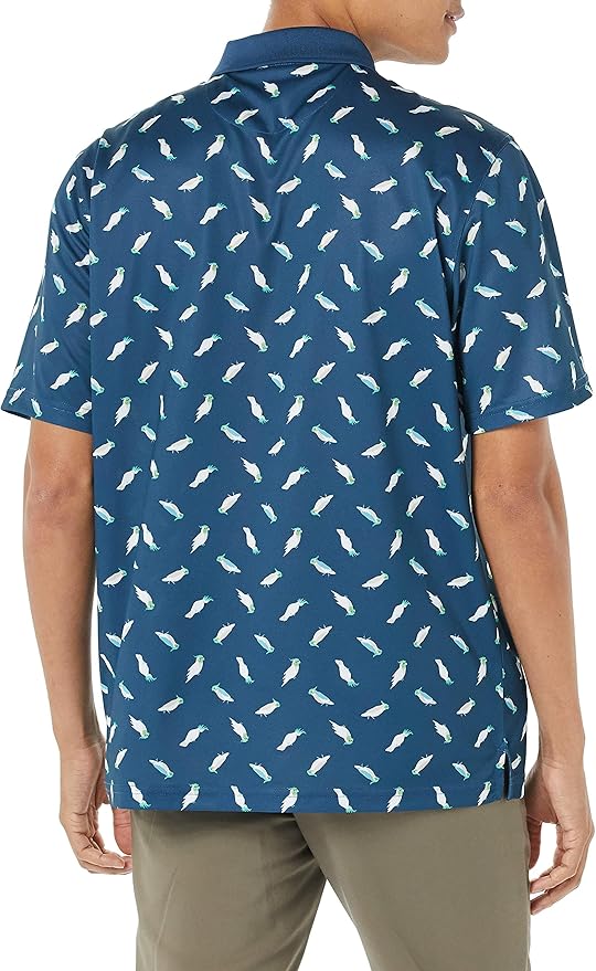 Amazon Essentials Mens Golf Polo Shirt, Moisture-Wicking Quick Dry, Short Sleeve