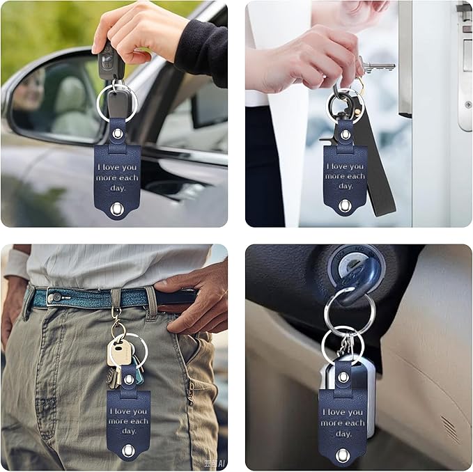 Custom Keychains with Picture Personalized Photo Logo Text Customized Key Chain for Boyfriend Dad Men Women Gifts