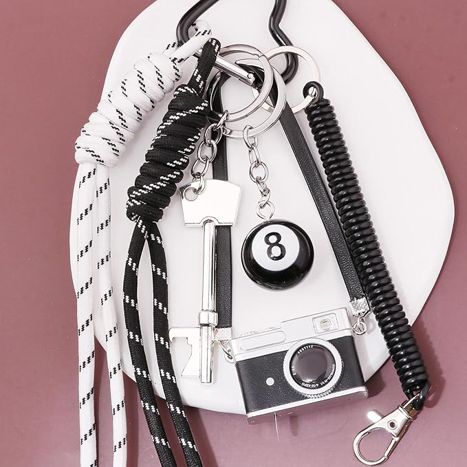 Tote Bag Purse Charms for Handbags - Cute Keychain, Y2K Rope Key Chain Accessories - Designer Jewelry Gift for Women
