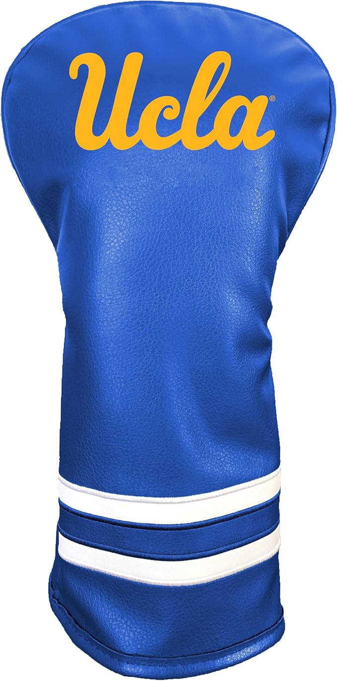 Team Golf NCAA Vintage Driver Golf Club Headcover (Printed), Form Fitting Design, Retro Design with Fleece Lining for Extra Club Protection