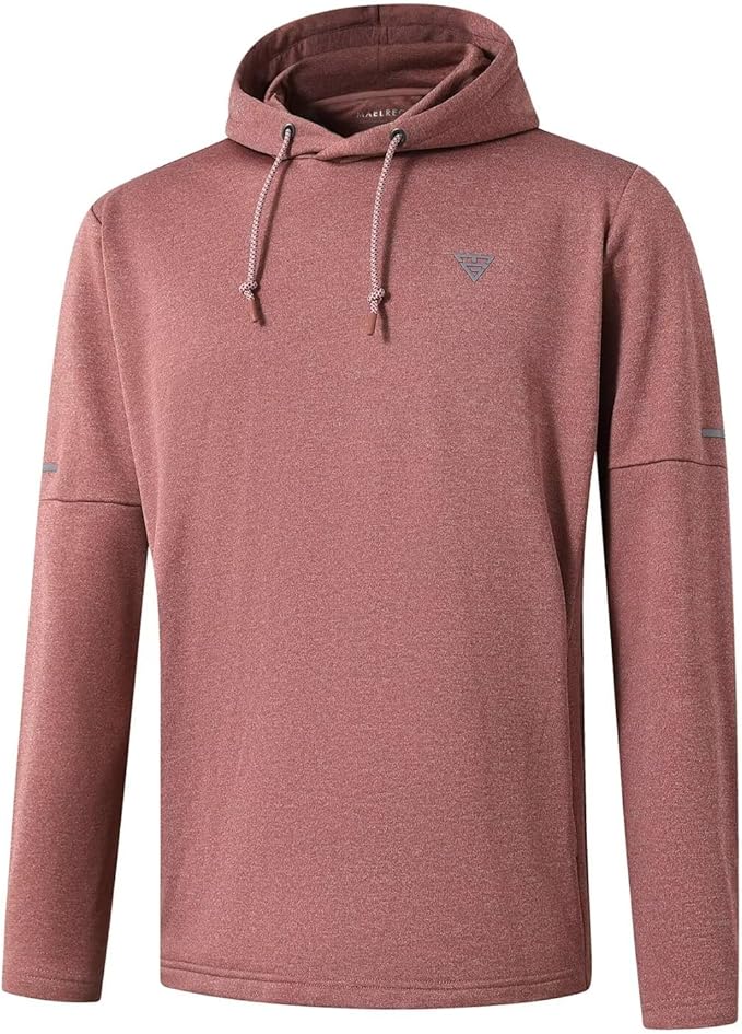Hoodies for Men Golf Fleece Hooded Sweatshirts Dry Fit Athletic Lightweight Casual Midlayer Mens Hoodies Pullover