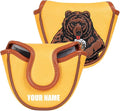 Golf Club Head Cover Golf Head Cover Driver Headcover Fairway Wood Headcover Hybrid Club Head Cover Golf Blade Mallet Putter Cover Beer Bear