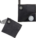 Small Golf Ball Towel - Magnetic Greens Towel & Pocket Golf Towel with Magnet - Golf Ball Cleaner for Around The Green
