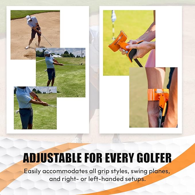 Orange Whip Golf Putting Aid Trainer, Patented Short Game Golf Swing Training for Precision and Accuracy, Made in USA by Orange Whip