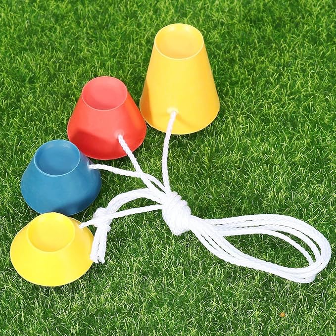 FINGER TEN Rubber Winter Golf Tees with 4 Different Heights 39mm 22mm 16mm 11mm for Frosty Days Durable Golfing Tee 4 in 1 Sizes for Hard Ground Home Driving Range Mat Training Practice