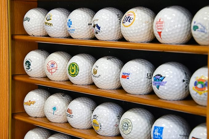 sfDisplay.com,LLC. 63 Golf Ball Designer Display Case Cabinet Wall Rack Holder w/98% UV Protection Lockable