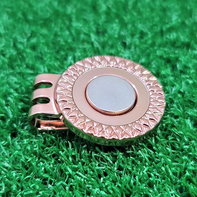 scorpy Golf Level Ball Marker with Metal Bead and Hat Clip, High Precision Putting Green Reading Aid Golf Accessories, Precision Alignment Tool for Perfect Putts